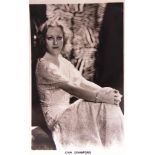 POSTCARDS - ACTRESSES & OTHER FEMALE PORTRAITS Approximately eighty cards, real photographic and