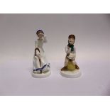 TWO ROYAL DOULTON FIGURES: HN3034 'Little Jack Horner' and HN2727 'Little Miss Muffet'