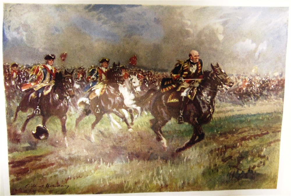 [EQUINE] Holiday, Gilbert. Horses & Soldiers, colour and black and white illustrations (jacket - Image 2 of 2