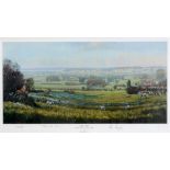 AFTER DONALD AYRES 'Fresh found. The Clifton Foot Beagles on Butcombe Hill' and 'Gone Away. The