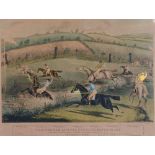 AFTER C HUNT Cheltenham Annual Grand Steeple Chase 'Frogmill Brook' and 'Coming In', a pair of