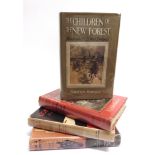 LIONEL EDWARDS ILLUSTRATED Captain Marryat - The Children of the New Forest, 1955, D/W, signed by