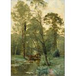 ALBERT GABRIEL RIGOLOT (FRENCH, 1862-1932) Bois de Vincennes, oil on canvas, signed lower right,