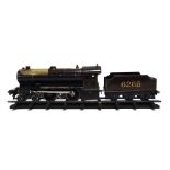 [O GAUGE]. A BASSETT-LOWKE NO.6690/0, ENTERPRISE EXPRESS, 6285 lined maroon livery, live steam,