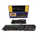 [OO GAUGE]. A HORNBY DUBLO COLLECTION comprising a No.EDL11, B.R. Class A4 4-6-2 tender