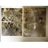 A GREAT WAR PHOTOGRAPH ALBUM containing twenty-eight aerial reconnaissance images, including those