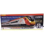 [OO GAUGE]. A HORNBY NO.R1076, VIRGIN TRAINS PENDOLINO TRAIN SET comprising a power car, dummy power