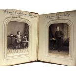 PHOTOGRAPHS - ASSORTED PORTRAIT Approximately forty-eight carte-de-visite, twenty-three cabinet