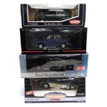 FOUR 1/18 SCALE DIECAST MODEL CARS comprising a Sun Star No.3752, Facel Vega HK500, black;