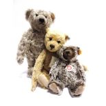 THREE STEIFF COLLECTOR'S TEDDY BEARS including a British Collector's Bear, 2002, limited edition