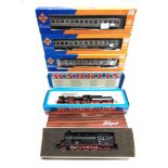 [HO GAUGE]. A GERMAN RAILWAY COLLECTION comprising a Liliput No.7803, German Railways 4-6-4 tank