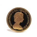 GREAT BRITAIN - ELIZABETH II, SOVEREIGN, 1980