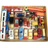 ASSORTED DIECAST MODEL VEHICLES circa 1960s, by Corgi and Matchbox, variable condition, many good or