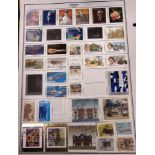 STAMPS - AN ALL-WORLD COLLECTION mint and used, (four albums).