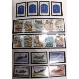 STAMPS - AN ALL-WORLD COLLECTION mint and used, (four albums).