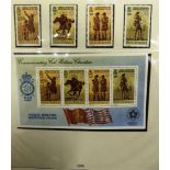 STAMPS - A GUERNSEY, JERSEY, ALDERNEY & ISLE OF MAN MINT COLLECTION (eight albums).