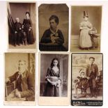 PHOTOGRAPHS - ASSORTED PORTRAIT Approximately 180 carte-de-visite, cabinet and other portrait