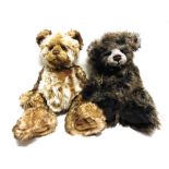 TWO CHARLIE BEARS COLLECTOR'S TEDDY BEARS comprising 'Hamish', 47cm high; and 'Bracken', 53cm