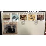 STAMPS - A FIRST-DAY & COMMEMORATIVE COVER COLLECTION comprising Isle of Man, Gibraltar, Channel