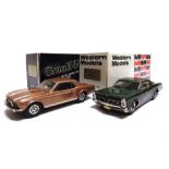 [WHITE METAL]. TWO 1/43 SCALE WESTERN MODELS CARS comprising a Miniature Cars U.S.A. No.W1H, 1966