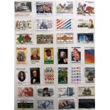 STAMPS - AN ALL-WORLD COLLECTION comprising U.S.A. and others, (ten albums).