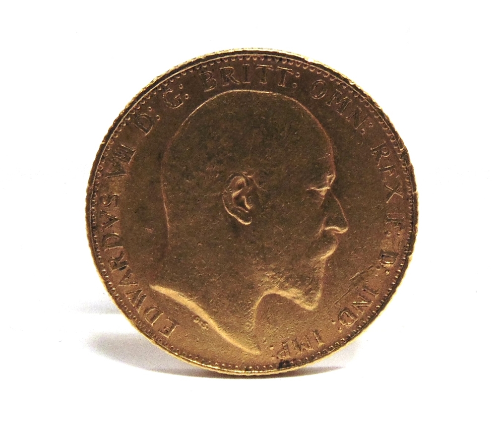 GREAT BRITAIN - EDWARD VII, SOVEREIGN, 1910