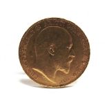 GREAT BRITAIN - EDWARD VII, SOVEREIGN, 1910