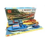 A CORGI GIFT SET NO.31, THE 'RIVIERA' comprising a Buick Riviera, metallic blue, excellent