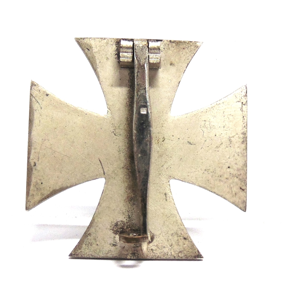 A GERMAN THIRD REICH IRON CROSS FIRST CLASS 1939 by Steinhauer & Luck of Ludenscheid, double - Image 3 of 3