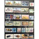 STAMPS - AN ALL-WORLD COLLECTION mint and used, (ten albums).