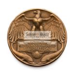 Bronze Medal of the Louisiana Purchase Exposition 1904, Circular, 64mm.