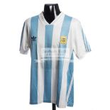 Maradona blue & white Argentina No.