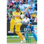 Seven signed photographs of Australia cricketers. all 10 by 8in.