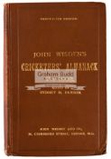 John Wisden's Cricketers' Almanack for 1908, original publisher's hardback,