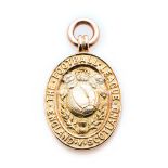 Football League v Scottish Football League representative medal season 1927-28, 9ct.