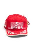 Michael Schumacher signed 1999 Ferrari cap sample,