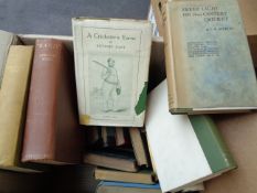 A collection of 23 cricket books, including Gale's The Game of Cricket,
