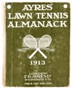 Ayres' Lawn Tennis Almanack, a complete run from the first to the final issue 1908 to 1938,