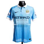 Kevin De Bruyne sky blue Manchester City No.