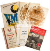 Collection of approximately 95 programmes 1944 to 1982,