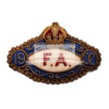 Football Association badge issued to Councillor A.G.