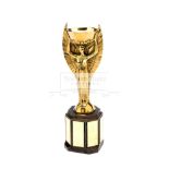 A good quality and heavy full-size replica of the Jules Rimet Trophy,