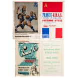 A collection of approx. 190 big match football programme mostly 1950s and 1960s, approx. 28 F.A.