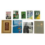 A collection of nine books all relating to the 1954 World Cup,