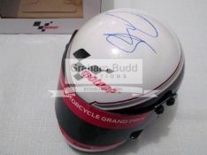 Carl Crutchlow signed Phillip Island 2016 Australian MotoGP winner's commemorative mini-helmet,