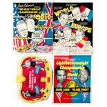 A collection of 84 boxing programmes dating from the late 1940s and 1950s, 36 from the 40s,