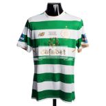 Jozo Simunovic green & white hooped Celtic 2017 Betfred Cup Final No.