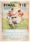 Rugby League Challenge Cup Final programme York v Halifax played at Wembley Stadium 2nd May 1931,