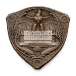 Commemorative Medal of the Louisiana Purchase Exposition 1904, triangular, bronze, 70mm.