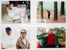 Tiger Woods 1997 Masters photograph collection, 31 10 by 8in.